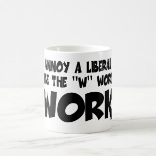 Caneca De Café Anti trabalho liberal
