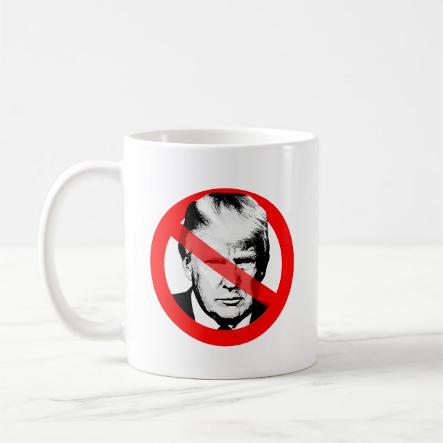 Caneca De Café Anti Trump (Esquerda)