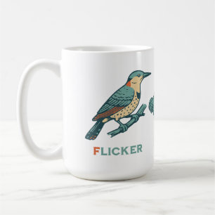 Caneca De Café Anti-Trump Bird Dodo Flicker Titmouse