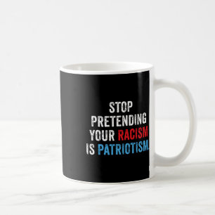 Caneca De Café Anti-Trump Co. Uni-adultos Anti-Racismo