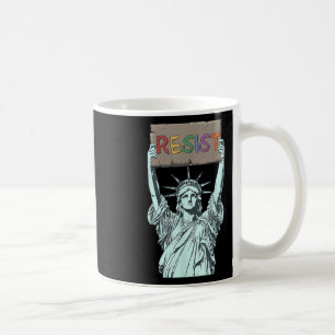 Caneca De Café Anti-Trump Resiste Não Meu Presidente