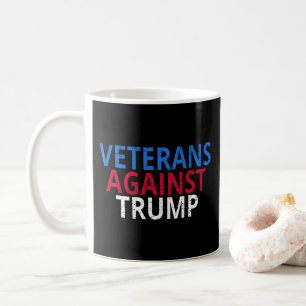 Caneca De Café Anti-Trump - Veteranos Contra Trump