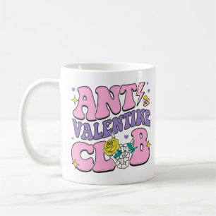 Caneca De Café Anti Valentine Club