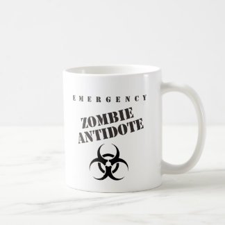 Caneca De Café Antídoto do zombi da emergência