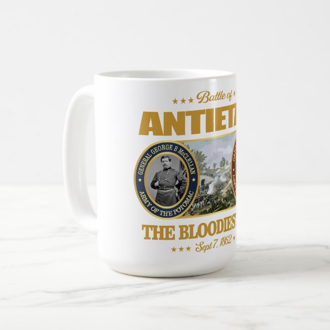 Caneca De Café Antietam (FH2) (Frente Esquerda)