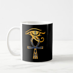 Caneca De Café Antigo Egito Deus Olho de Horus Ankh Símbolo Egípc