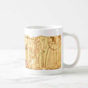 Caneca De Café Antigo Livro Egípcio do Morto Último Acórdão