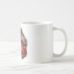 Caneca De Café Antigo Red London Bus