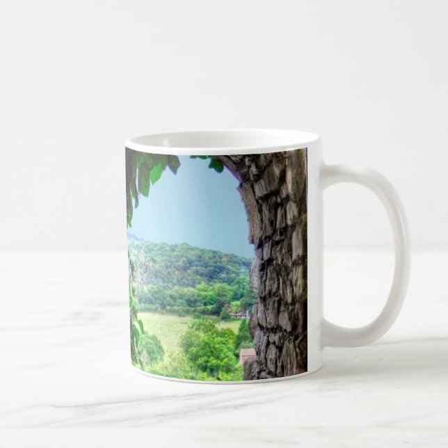 Caneca De Café Antigos Sítios Históricos, Ruínas do Castelo da Gr (Direita)