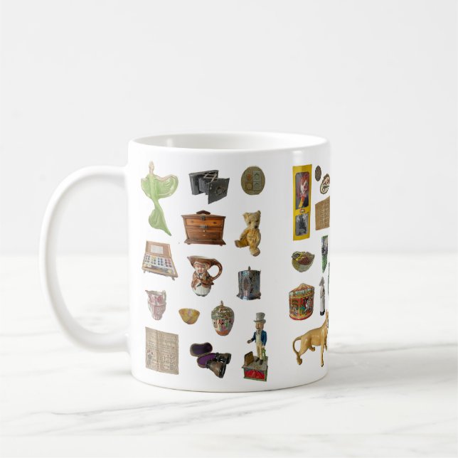 Caneca De Café Antiguidades e Cobranças (Esquerda)