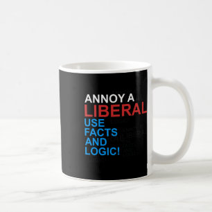Caneca De Café Antiliberal Irrita Um Republicano Conservador Libe
