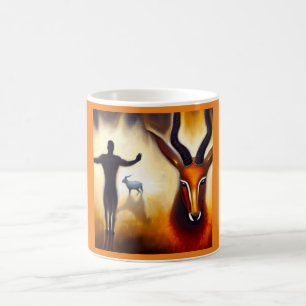 Caneca De Café Antílope de Animal Espírito 3