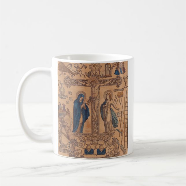 Caneca De Café Antimins símbolo da Eucaristia (Esquerda)