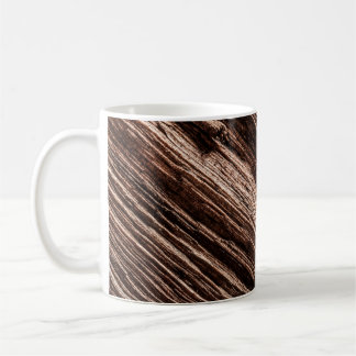 Caneca De Café Antique brown obsolete wooden background. age-old,