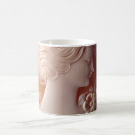 Caneca De Café Antique Cameo