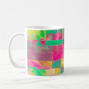 Caneca De Café Antique vintage textured background. With differen