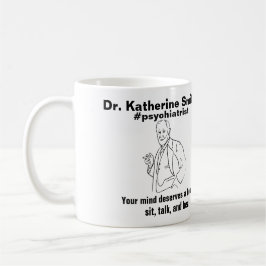 Caneca De Café ANTISTRESS Freud Psychiatry Therapy Clinic Health