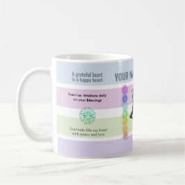 Caneca De Café AntiStress Serene Meditation Midfulness