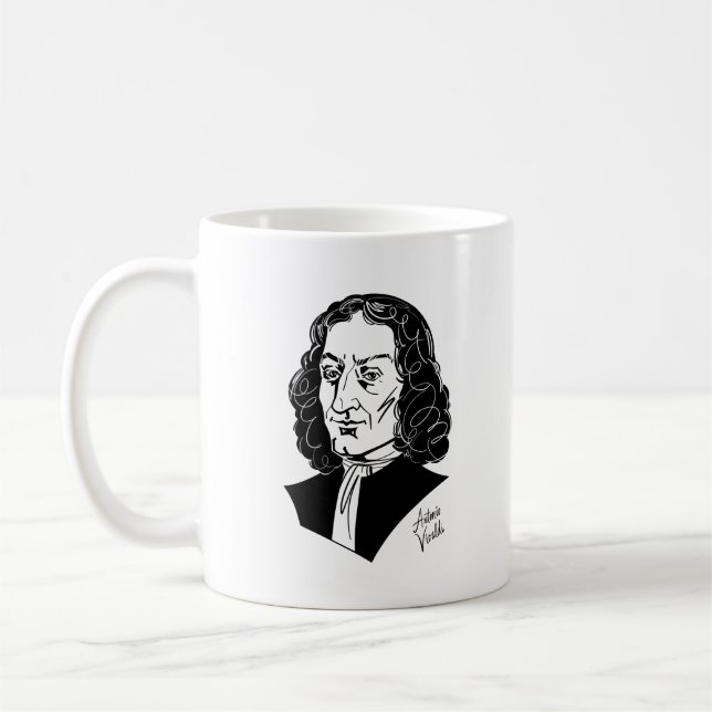 Caneca De Café Antonio Vivaldi (Esquerda)