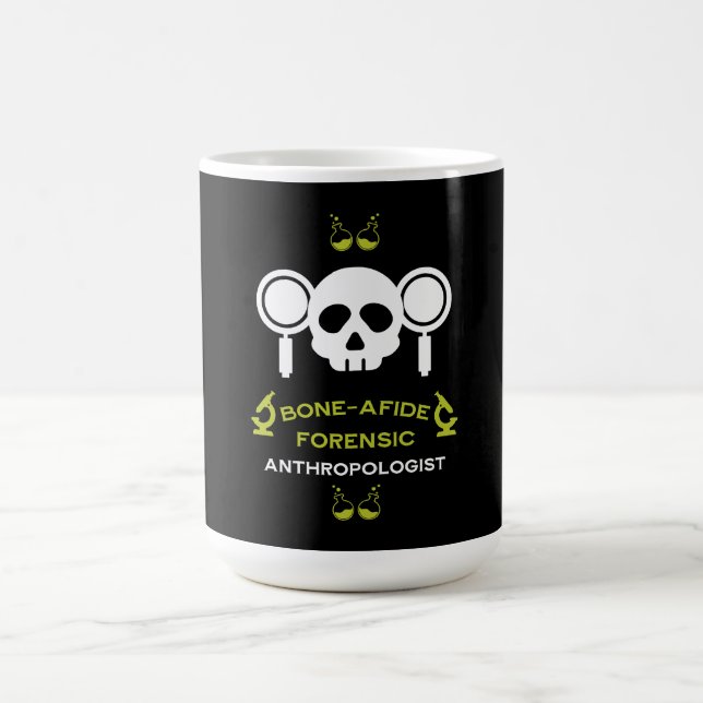 Caneca De Café Antropólogo forense (Centro)