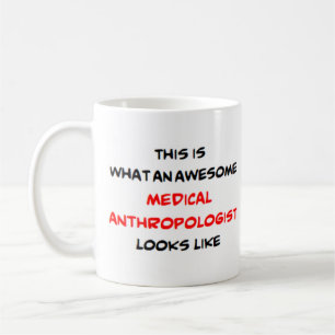 Caneca De Café antropólogo médico incrível