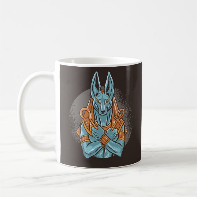 Caneca De Café Anubis (Esquerda)