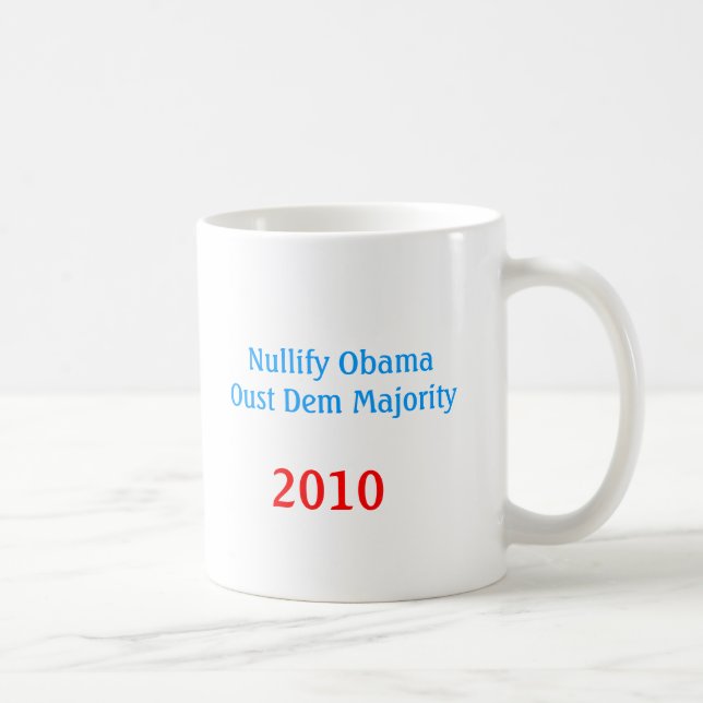 CANECA DE CAFÉ ANULE OBAMA (Direita)