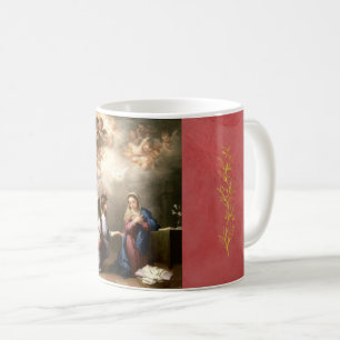 Caneca De Café Anunciação de Murillo (detalhes)