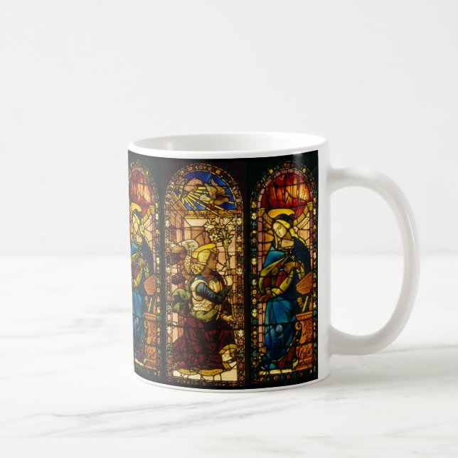 Caneca De Café Anunciação Em Multicores (Direita)