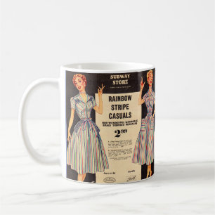 Caneca De Café Anúncio da Loja de Metrô Gimbels 1953
