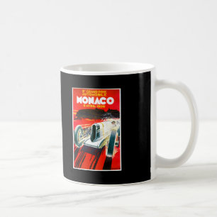 Caneca De Café Anúncio De Automóvel Do Mônaco Grand Prix Race~