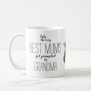 Caneca De Café Anúncio de gravidez de rosa de Belas-Artes Rosa