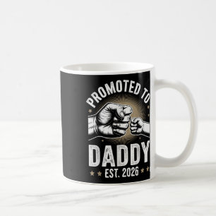 Caneca De Café Anúncio de Novo Membro da Família - Promovido a Pa
