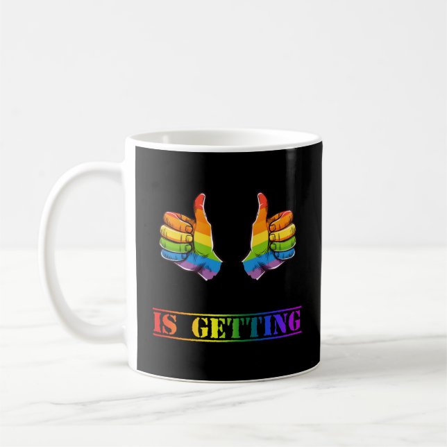 Caneca De Café Anúncio Divertido de Pré-Casamento (Esquerda)