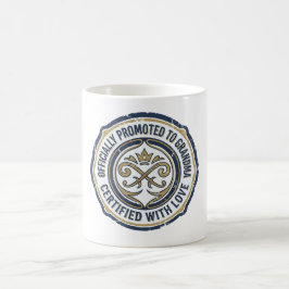 Caneca De Café Anúncio Oficial de Avó Promovida