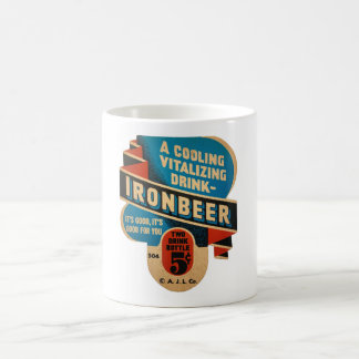 CANECA DE CAFÉ ANÚNCIO SUPERIOR DE 1930-40S