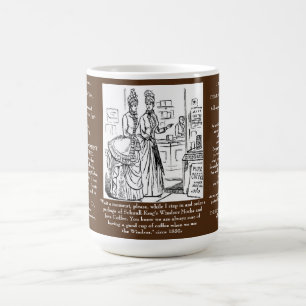 Caneca De Café "Anúncios Vintage da Companhia de Café Schnull-Kra