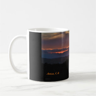 Caneca De Café Anza, CA Sunset Coffee Mug