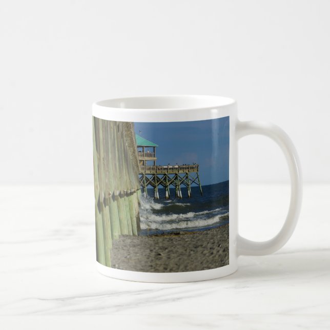 Caneca De Café Ao Lado De Folly Pier Coffee Mug (Direita)