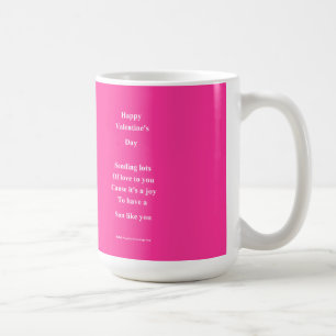 Caneca De Café Ao meu filho Dia de os namorados