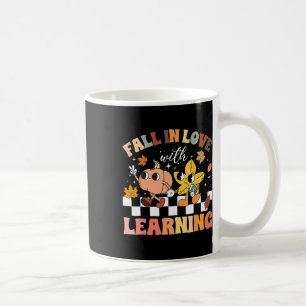 Caneca De Café Apaixonar-Se Por Aprender Professora De Ação De Gr