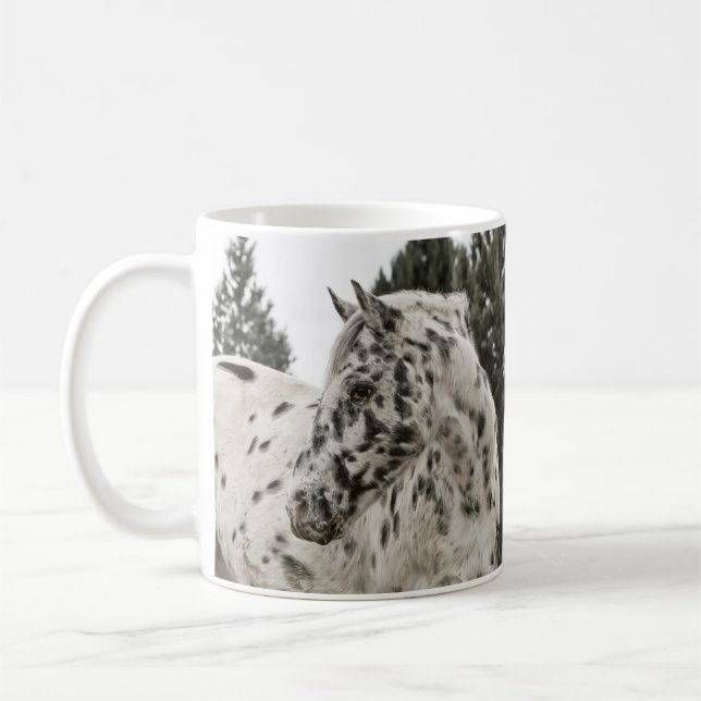 Caneca De Café Apaloosa Horse Mug (Esquerda)