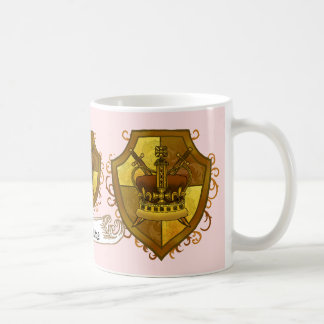 Caneca De Café Apelido da Coroa da Família