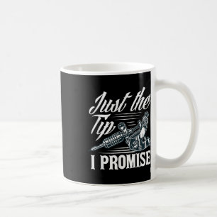 Caneca De Café Apenas A Dica Que Prometo Engraçado Dizendo Tatuag