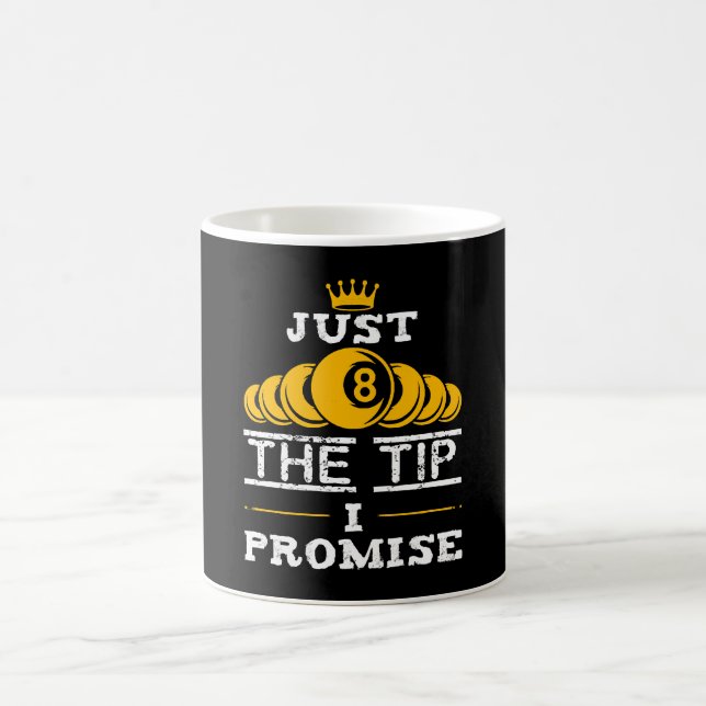 Caneca De Café Apenas A Ponta Eu Prometo Bilhar (Centro)