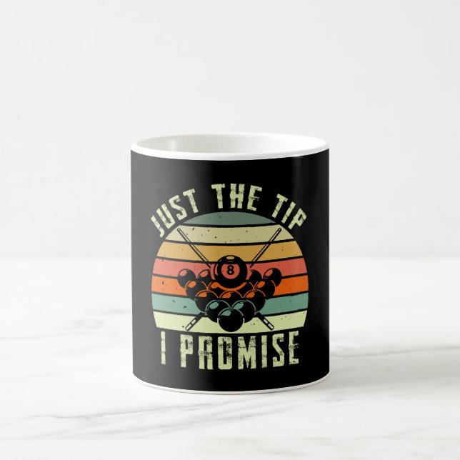 Caneca De Café Apenas a Ponta Eu Prometo Bilhar (Centro)