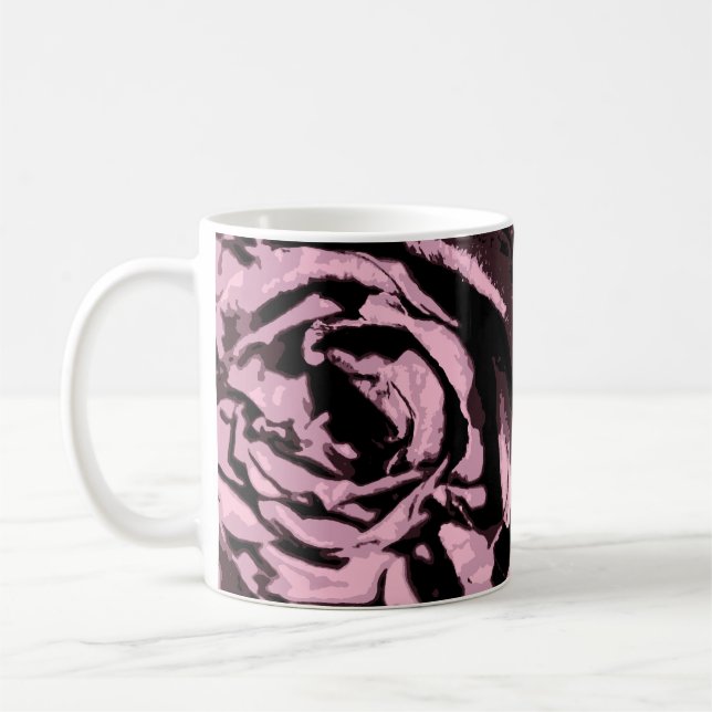Caneca De Café Apenas algumas Rosas (Esquerda)