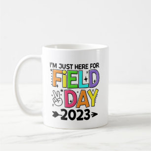 Caneca De Café Apenas Aqui Para A Rua De Professores De Sinal De 