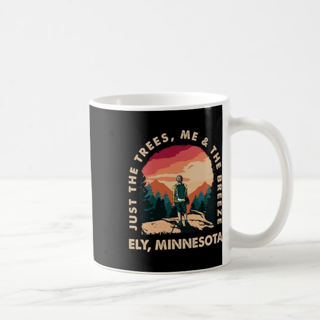 Caneca De Café Apenas As Árvores  (Direita)