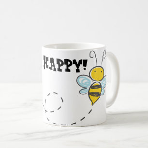Caneca De Café Apenas Bee Happy
